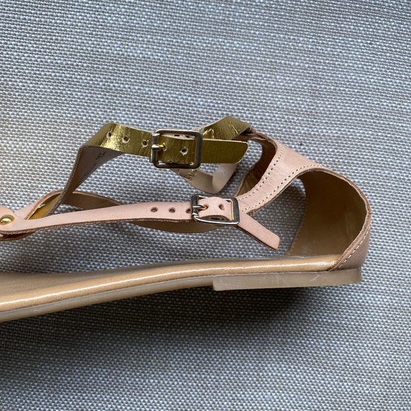 NWOT Seychelles Destiny Pink Gold Sandals Sz 9.5 - Picture 7 of 11